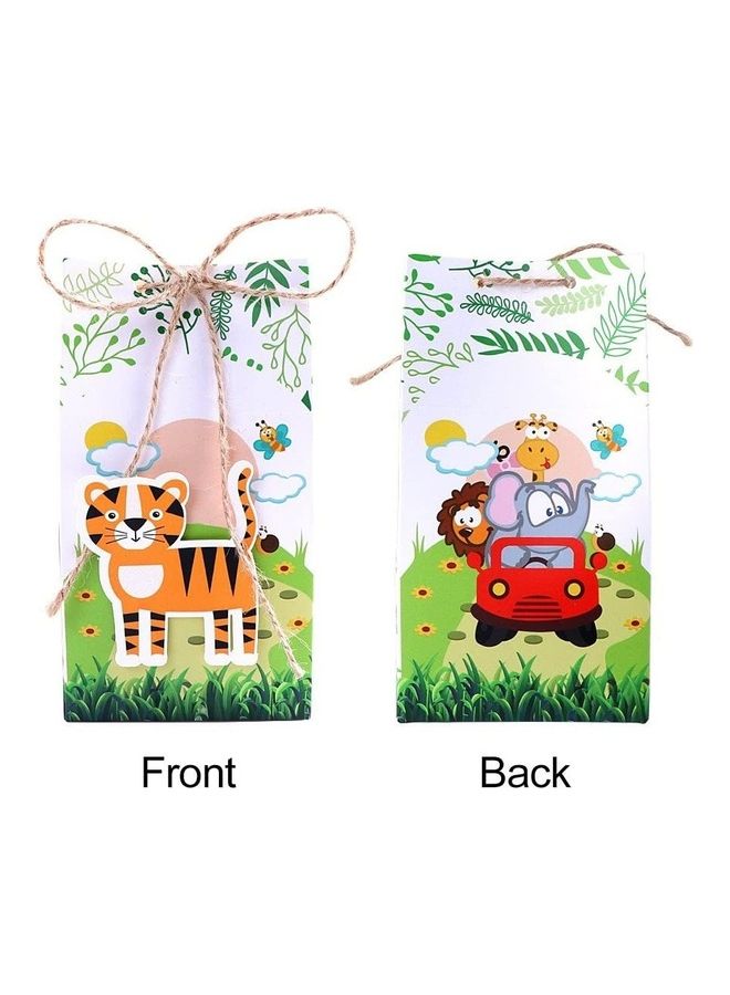 12-Piece Zoo Themed Gift Bags Multicolour - v1624837444/N48602512A_3