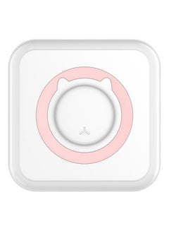 Generic Pocket Thermal Printer Pink/White  - Image 4