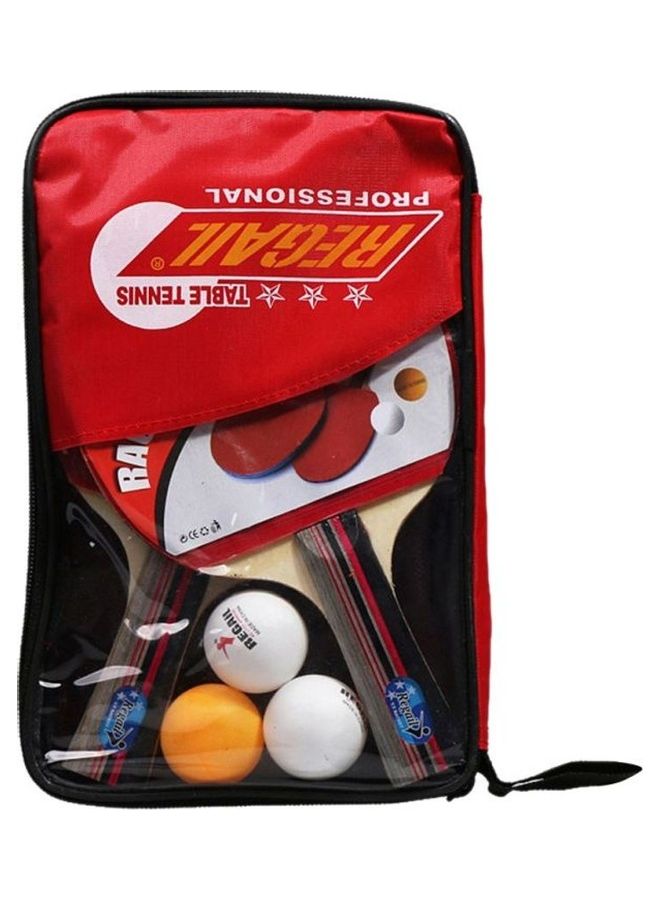 REGAIL Table Tennis Racket And Ball Kit