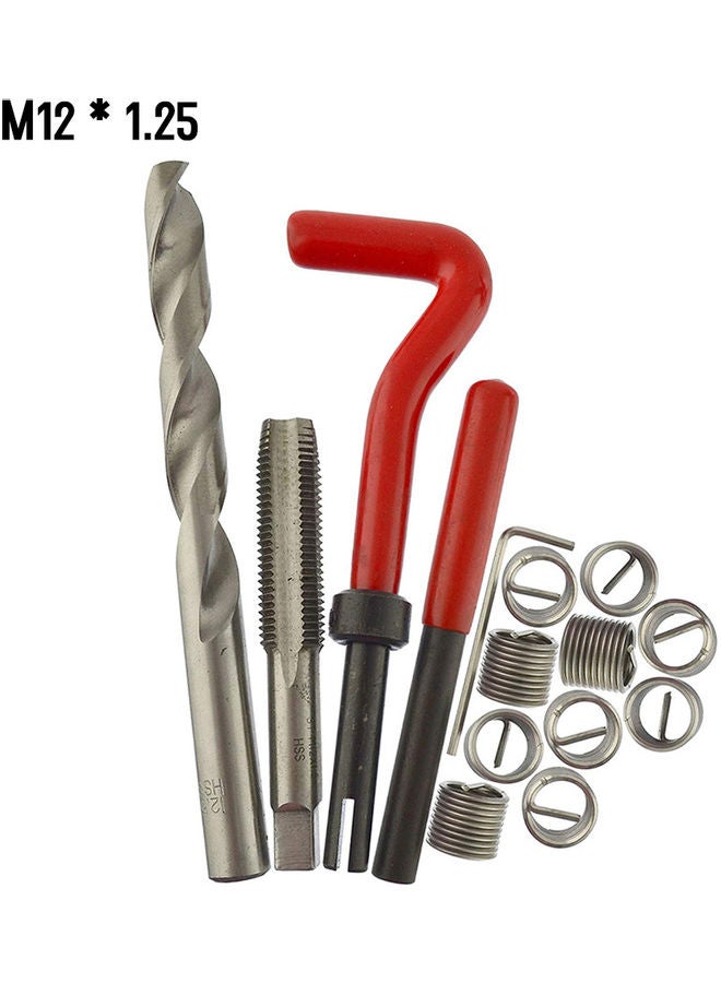 15-Piece Metric Thread Repair Insert Kit Set - Image 1