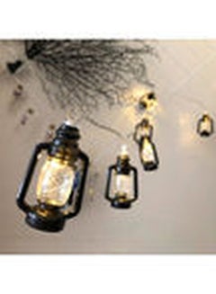شو وو سلسلة فانوس LED لرمضان مكونة من 10 مصابيح LED أصفر دافئ/شفاف/أسود 1.5 متر  - Image 3