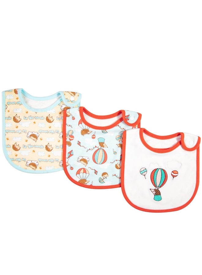 انسولار مجموعة مرايل مزينة بطبعة من 3 قطع