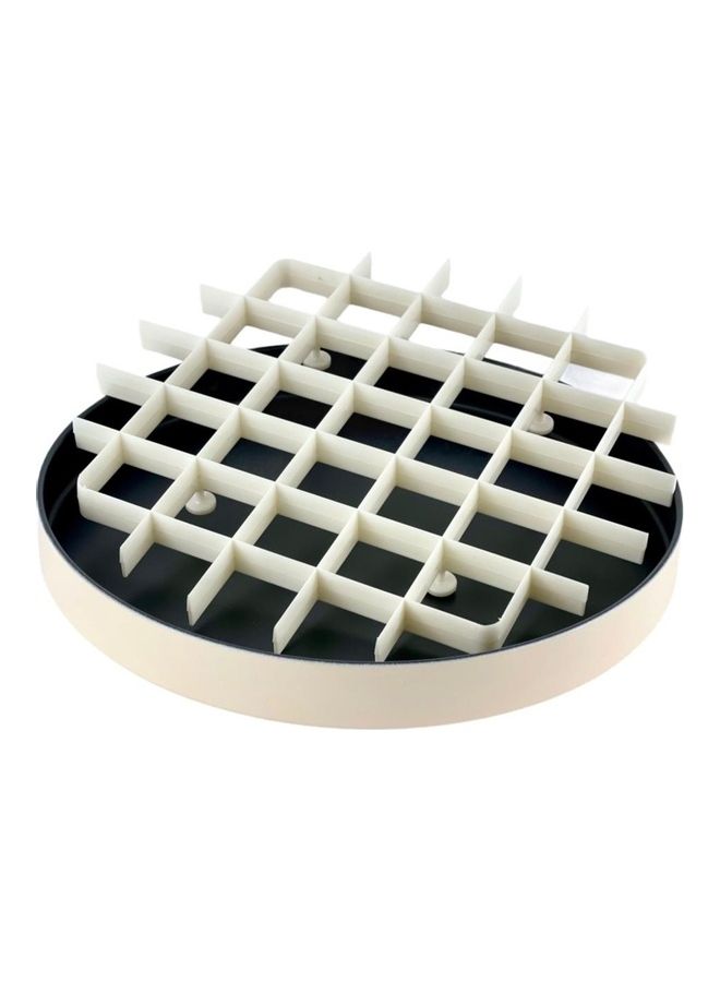AFAQ - Basbousa Tray Ivory 35cm - Image 1