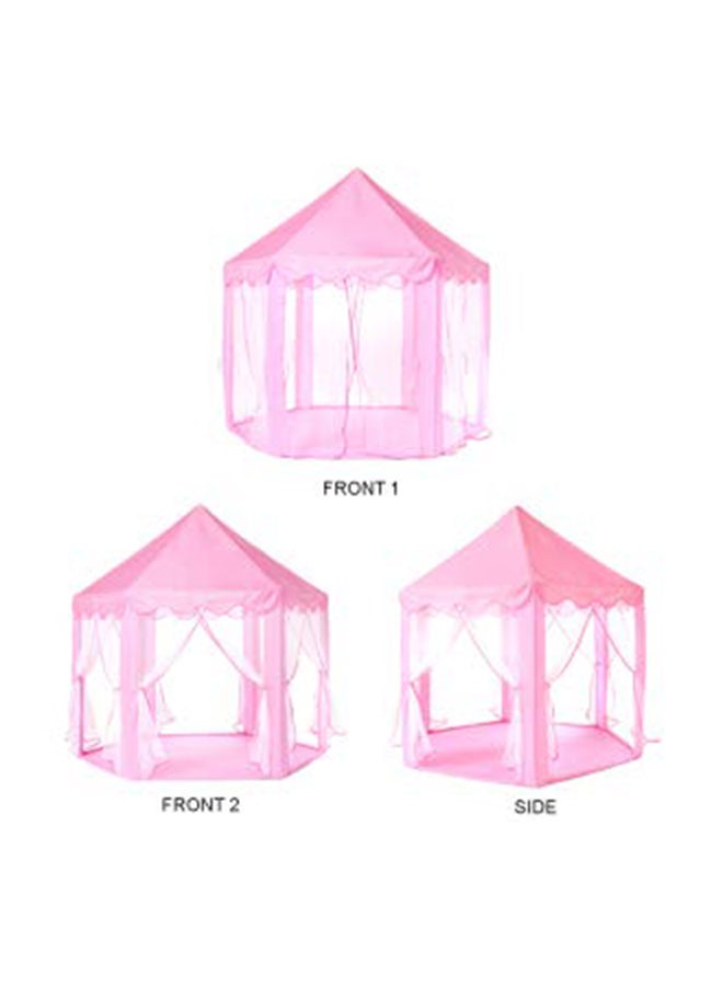 Monobeach Princess Castle Play Tent With Star String Light 55x53x27.6inch - Image 4