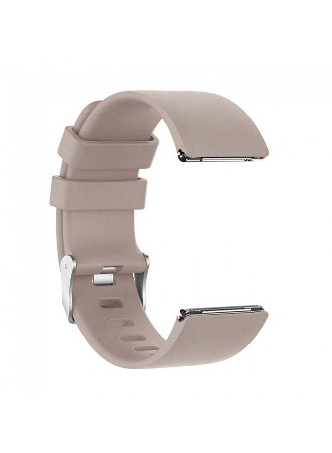 MARGOUN Replacement Silicone Band for Fitbit Versa/Versa 2/Versa Lite Smart Watch beige - Image 5