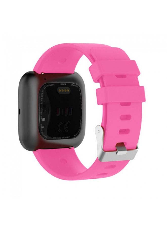 MARGOUN Replacement Silicone Band for Fitbit Versa/Versa 2/Versa Lite Smart Watch pink - Image 4