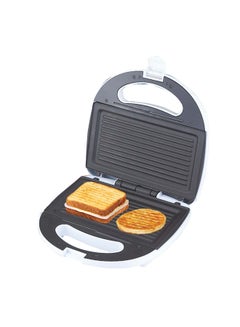 Sandwich Toaster Non Stick Heating Plate Thermostat Control With Indicator Light 750 W GGT686N Black/White