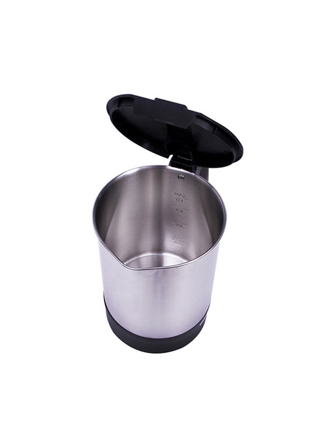 GEEPAS Electric Kettle Portable Fast Boil for General Use Concealed Stainless Steel Body 1.8 L 2000 W GK165 Silver/Black  - Image 3