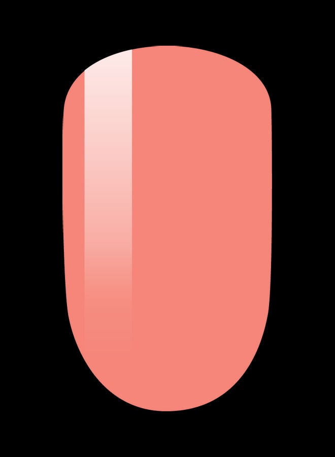 Lechat Perfect Match UV/LED Cured Gel Polish With Dare To Wear Nail Lacquer Peach Of My Heart - Image 2
