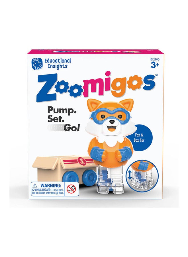 Learning Resources Zoomigos - Fox And Box Car  - Image 1