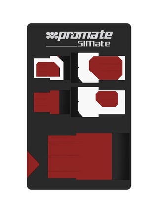 SIMate Multifunction 4-In-1 Sim Card Holder Black/Red - v1624865816/N11412668A_1