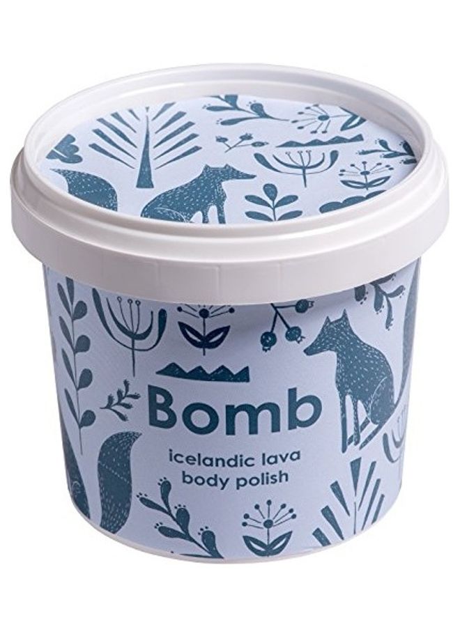 بومب للمستحضرات التجميلية تلميع الجسم باللافا الأيسلندية