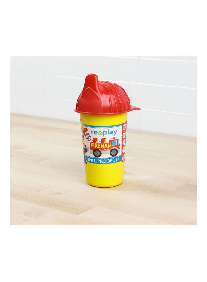 Fireman No-Spill Sippy Cup - 10oz - Red/Yellow - v1624868730/N48603672A_4