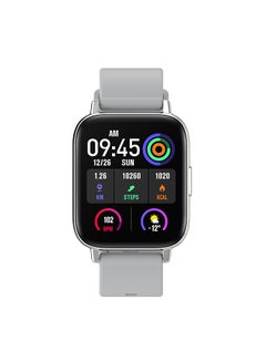 Xcell Smartwatch G3 Talk All Day Heart Rate And O2 Level Monitoring With IP67 Water Resistance Along With Arabic Interface Silver  - Image 3