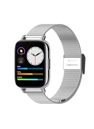 Smartwatch G3 Talk All Day Heart Rate And O2 Level Monitoring With IP67 Water Resistance Along With Arabic Interface Silver - v1624869105/N48566548A_1