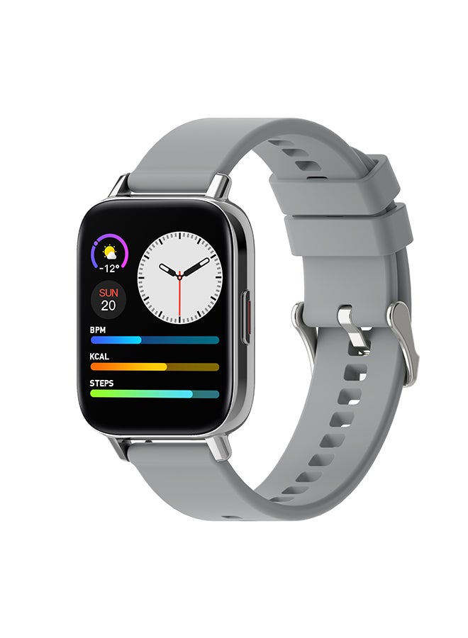 Xcell - Smartwatch G3 Talk All Day Heart Rate And O2 Level Monitoring With IP67 Water Resistance Along With Arabic Interface Silver - Image 1