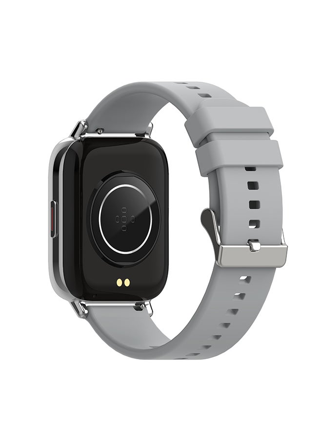 Xcell - Smartwatch G3 Talk All Day Heart Rate And O2 Level Monitoring With IP67 Water Resistance Along With Arabic Interface Silver - Image 1