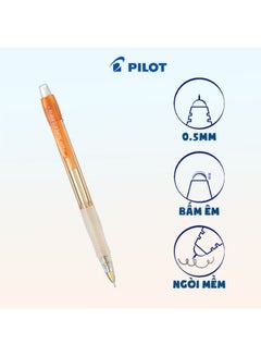 PILOT Super Grip Mechanical Pencil Orange/Clear  - Image 4