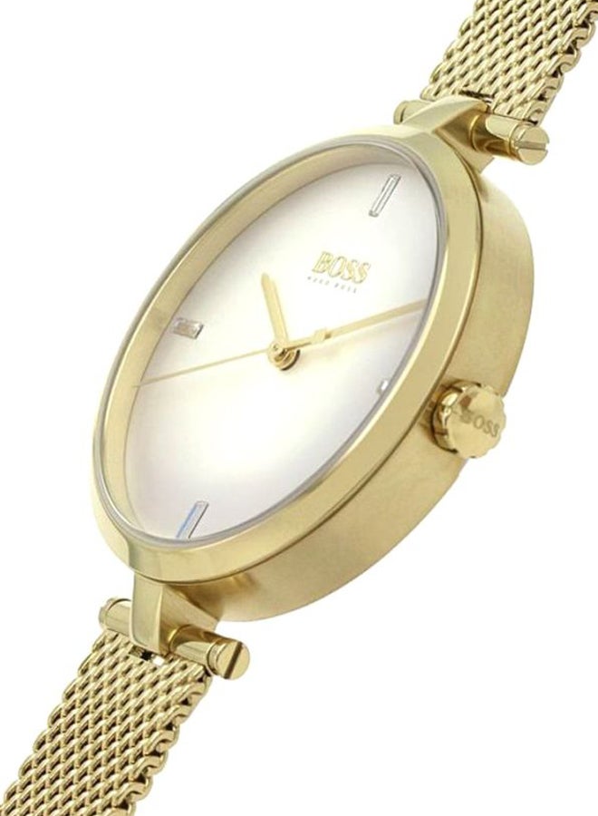 HUGO BOSS Women's Majesty Plated Stainless Steel  Analog Watch 1502586  - Image 4