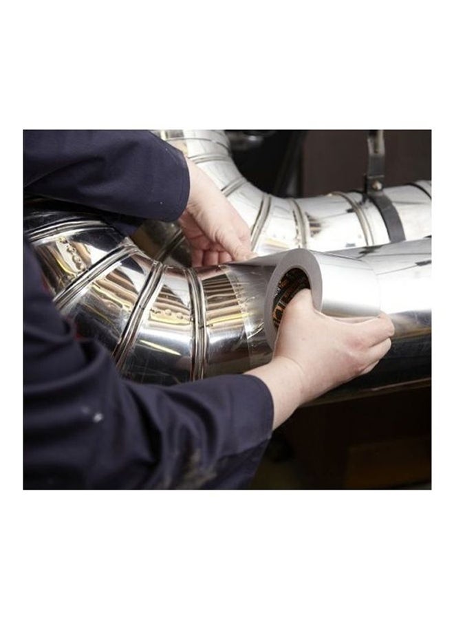 Aluminium Foil Adhesive Tape Silver 20meter - Image 2