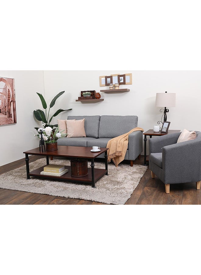 PAN emirates - 3-Seater Dexter Sofa Grey - Image 1