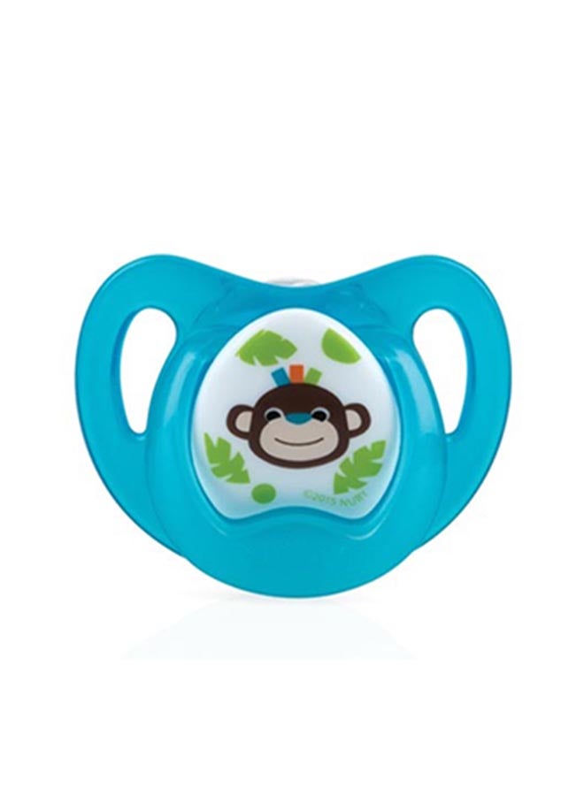 Nuby Comfort Ortho Soother/Pacifier From 6- 36 Months - Aqua - Image 2