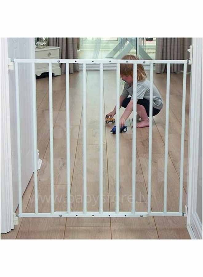 Clippasafe - Extendable No Trip Gate, Metal - White - Image 1