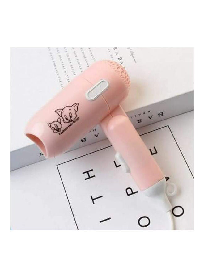 Mini Hair Dryer For Children Or For Travel Pink - Image 1