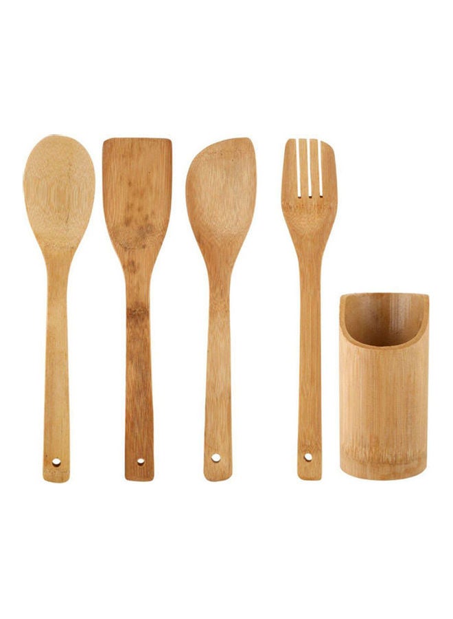 Generic Wood - Cooking Spoons Beige 