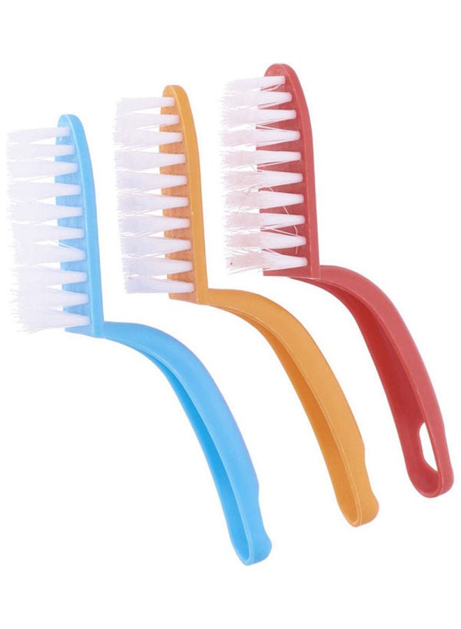 Generic Plastic Fish Cleaning Brush Set, 3 Pieces Multicolour 