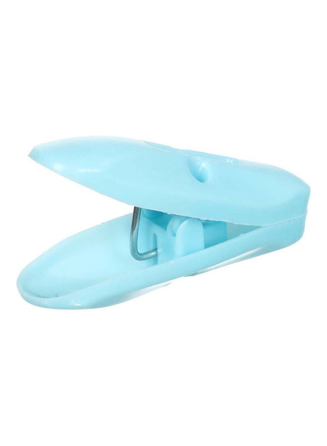 Plastic Cloth Pins, 20 Pins Blue - Image 2