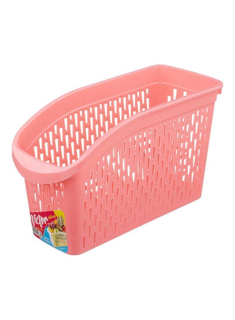 Rectangular Plastic Fridge Drawer Orange 30 x 17 x 12.5cm