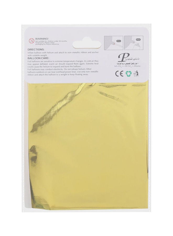 أم كولور بالون بالون من القصدير من إم كولور بالون - على شكل حرف S Meduimسم - Image 2