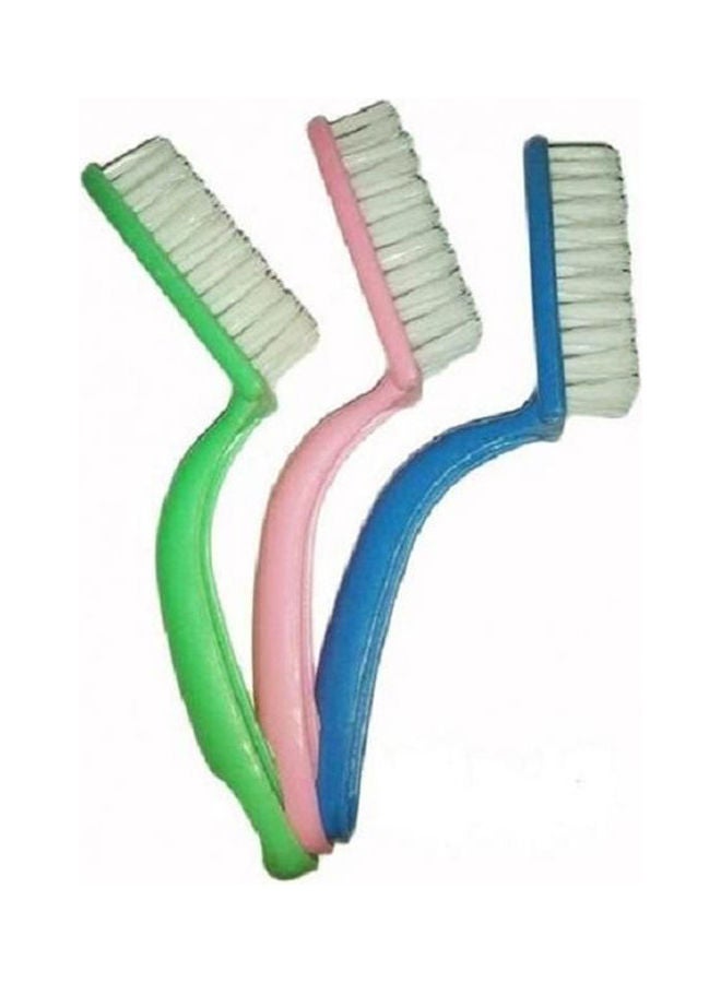 Generic - 3 Multi-Use Cleaning Brushes For Stoves Multicolour - Image 1