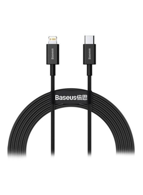 USB C to Lightning Fast Charging Data Cable PD 20W Superior Series Type C for Apple iPhone 14 Pro Max /Plus/13/12/11 Pro Max Mini XS X 8 7 6 5 SE iPad and More 2M Black