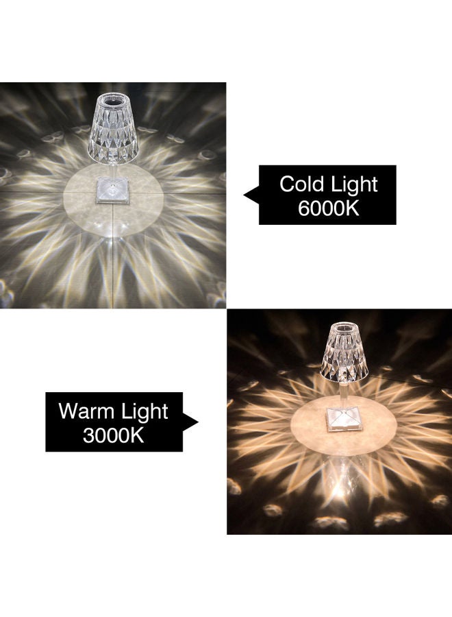 Generic - Modern Crystal Table Lamps Multicolour - Image 1
