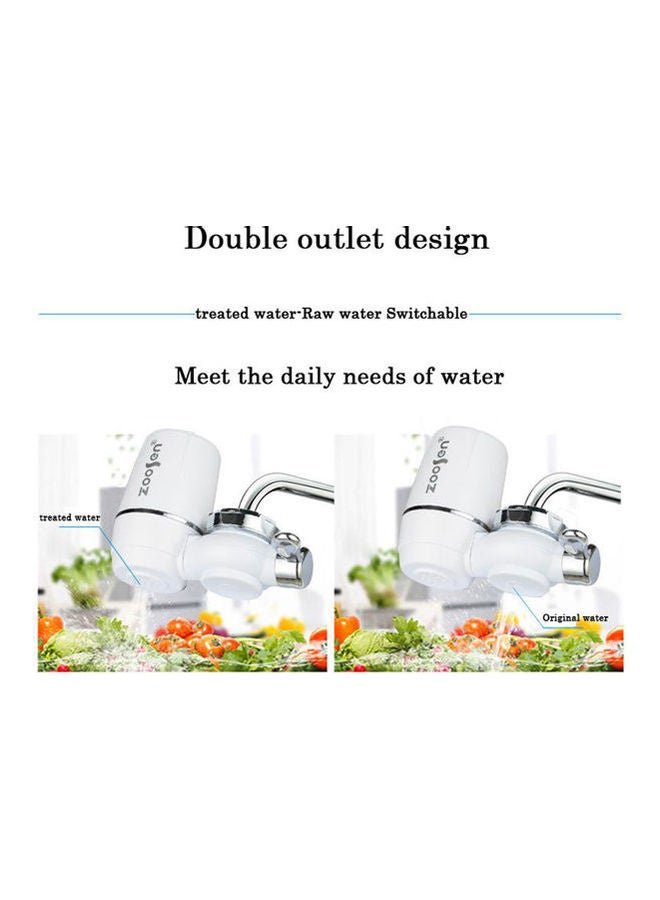 ZOOSEN Hi-Tech Activated Water Filter White/Silver  - Image 3