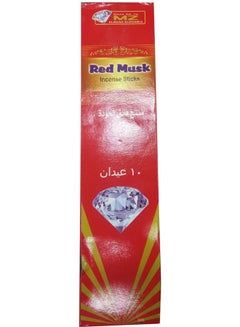 Generic Incense Sticks Incense Red 10 Sticks Multicolour 