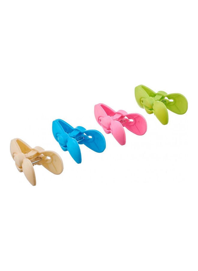 طقم من ملاقط بلاستيكيّة لنشر الغسيل متعدد الألوان 2.5 x 9سم - Image 2