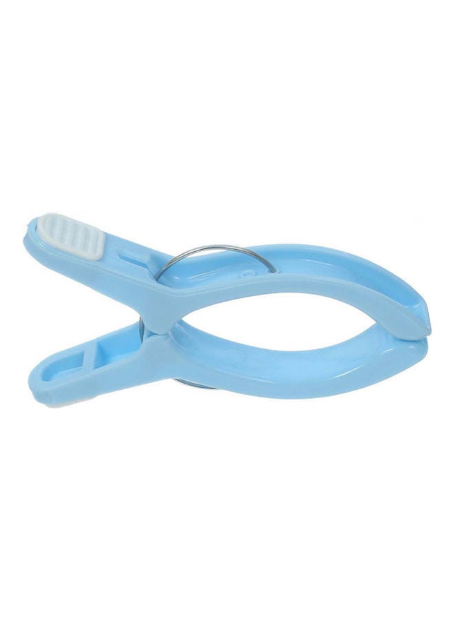 Plastic Blanket Laundry Pegs Set Blue - Image 2