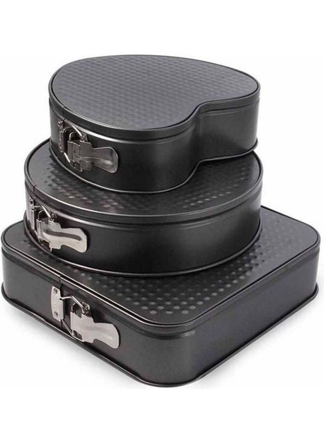 Non-Stick Cake Pan Set Black
