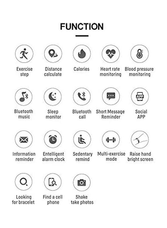 Generic - Smart Watch T500 Black - Image 1