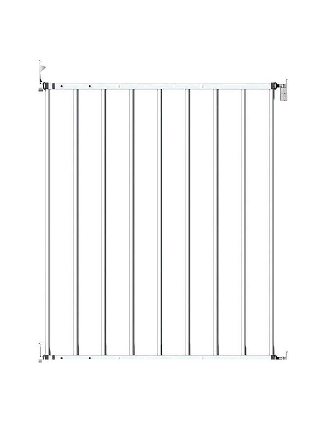Clippasafe - Extendable No Trip Gate, Metal - White - Image 1
