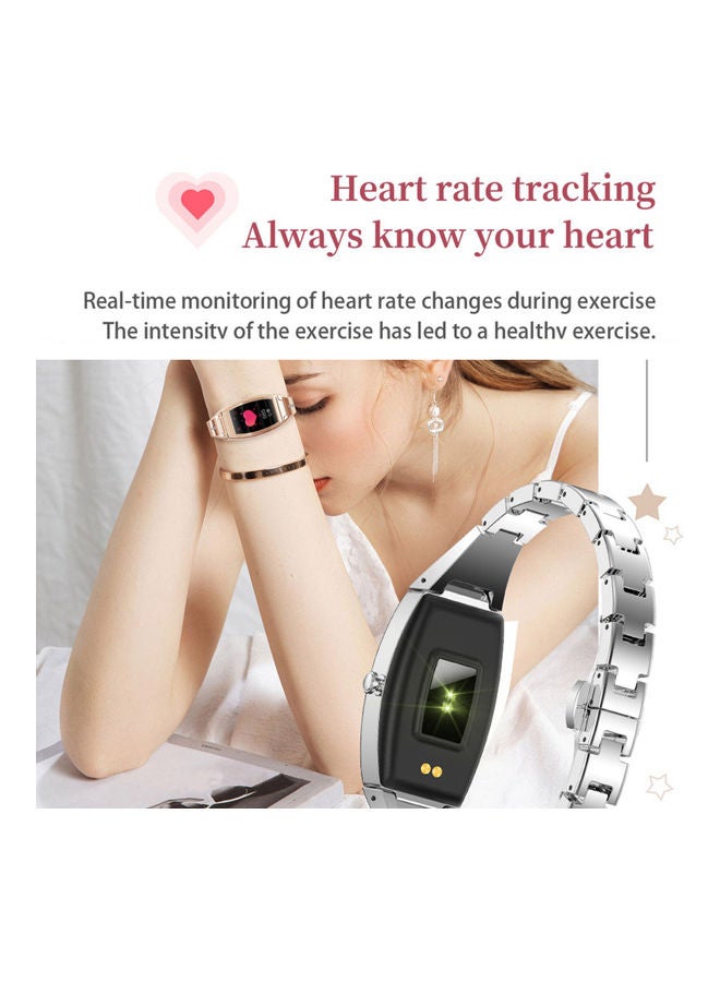 Fitness Tracker Smartwatch Silver