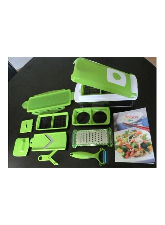 Nicer Dicer Vegetables And Fruit Cutter Green/White  - Image 2