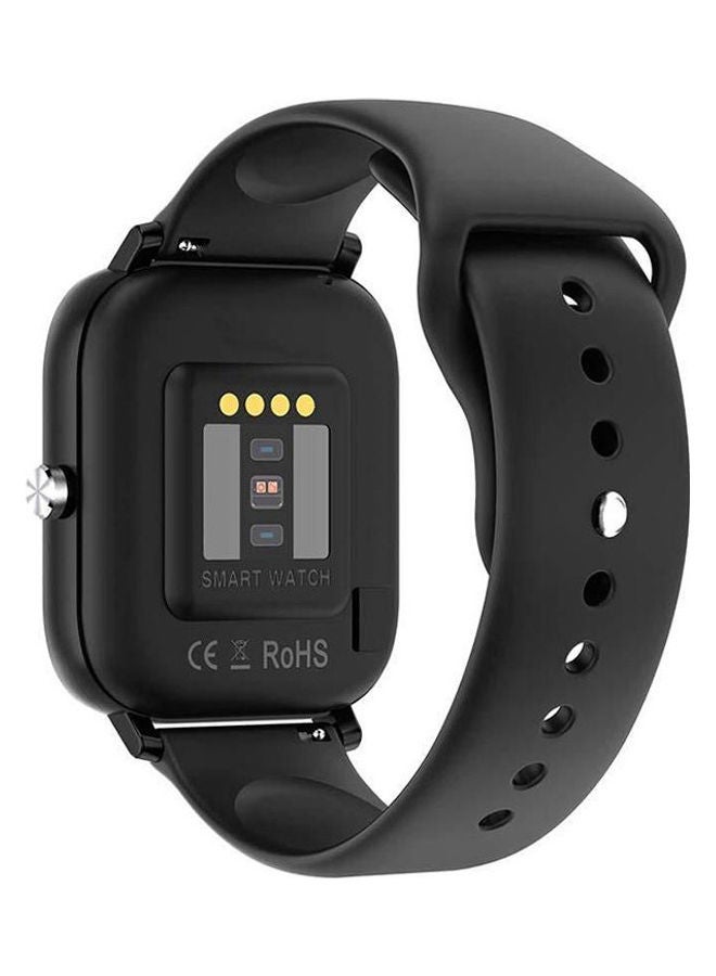 Smart Watch 1.75 inch Full Touch Screen With Silicone Strap Bluetooth Calling Health Monitor Sports Fitness Tracker For Android - IOS Black - Image 2