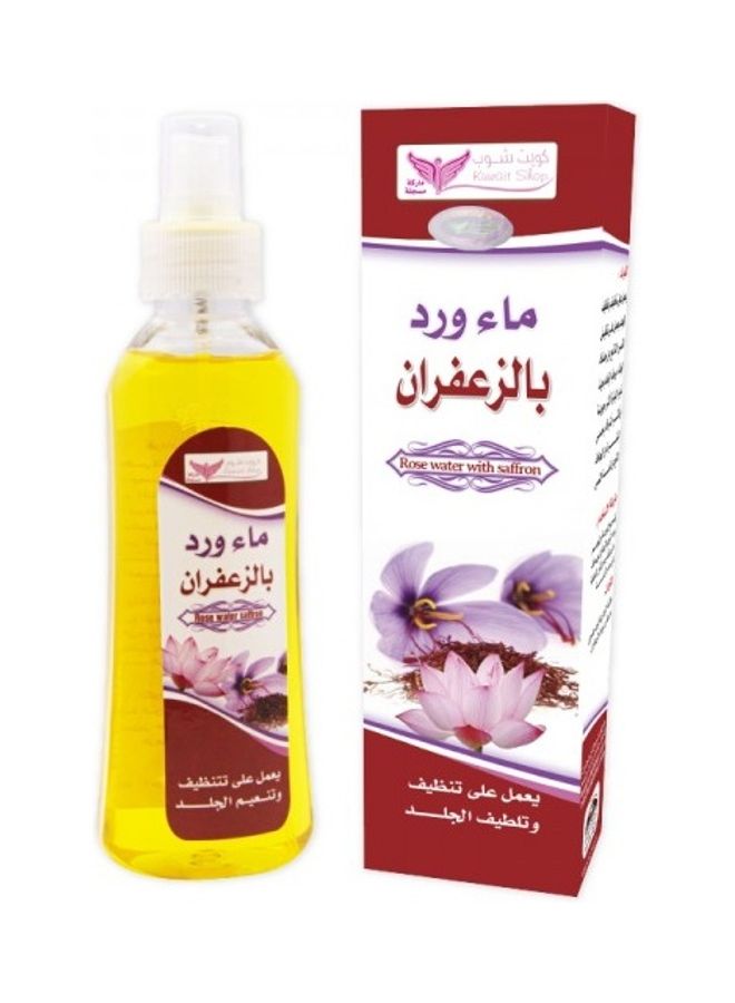Kuwait Shop Rose Water with Saffron Yellow 200ml