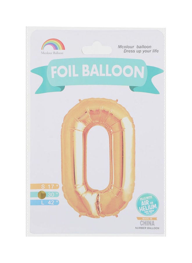 Mcolour Balloon Foil Balloon - Letter O  - Image 1