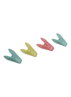 Agfa Plastic Clothing Tweezers Set, 20 Pieces Multicolour  - Image 2