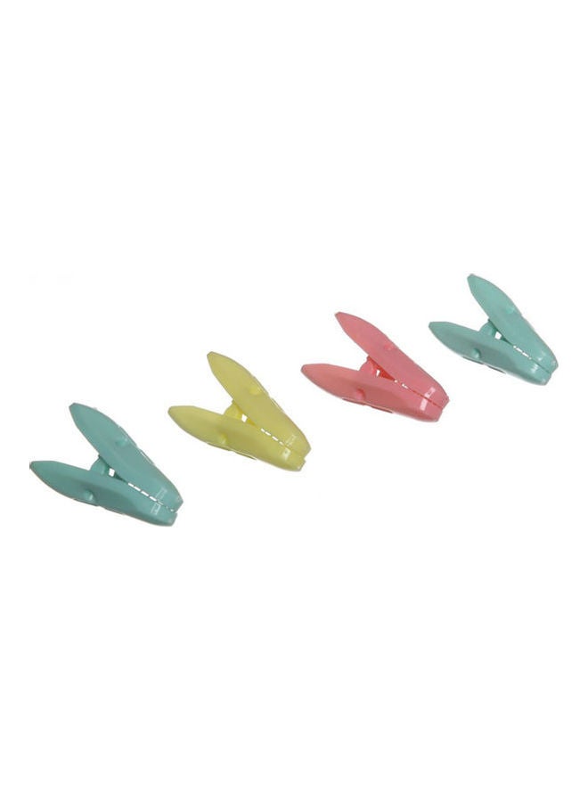 Agfa Plastic Clothing Tweezers Set, 20 Pieces Multicolour  - Image 2